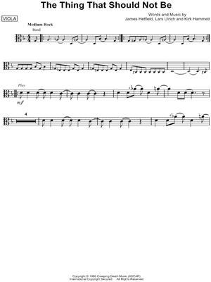 The Thing That Should Not Be