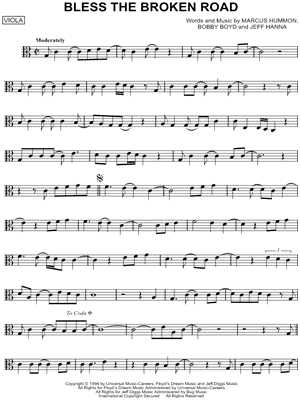 Bless the Broken Road