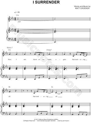 I Surrender