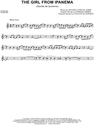 The Girl From Ipanema