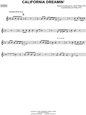 California Dreamin'