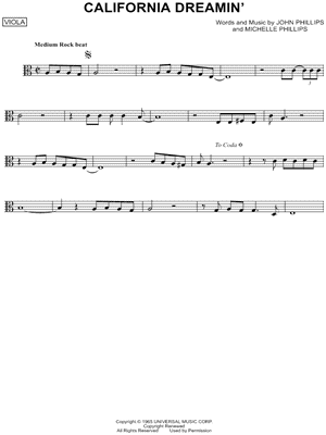 California Dreamin'
