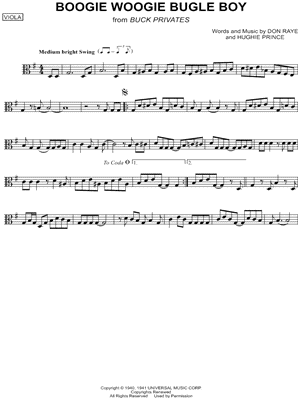 Boogie Woogie Bugle Boy