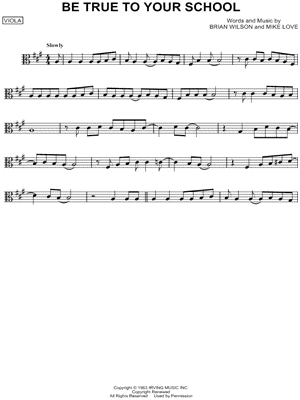 Be True To Your School