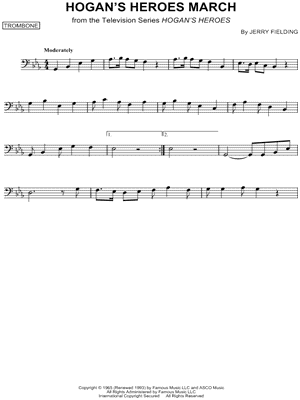 Hogan's Heroes March from Hogan's Heroes - Sheet Music
