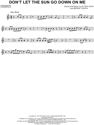 Don't Let the Sun Go Down on Me