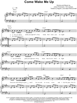 Come Wake Me Up