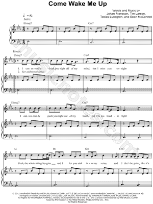 Come Wake Me Up