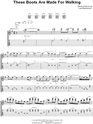 These Boots Are Made for Walking