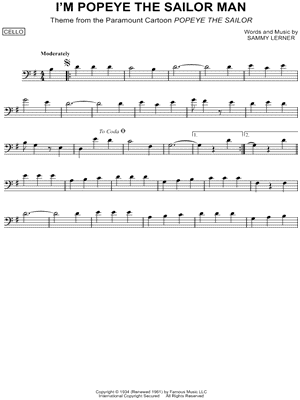 I'm Popeye the Sailor Man