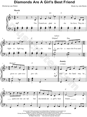 Diamonds Are a Girl's Best Friend