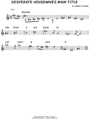 Desperate Housewives Main Title