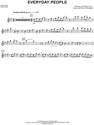 Everyday People - Flute