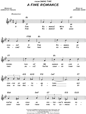 A Fine Romance