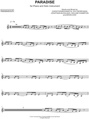 Paradise - F Instrument