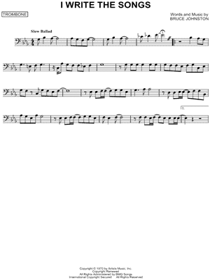 I Write the Songs