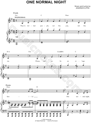 One Normal Night