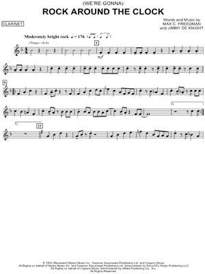 Rock Around the Clock - Clarinet
