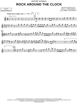 Rock Around the Clock - Alto Saxophone