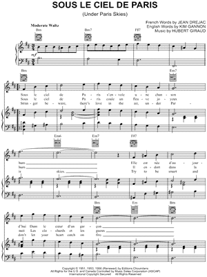 Sous Le Ciel De Paris