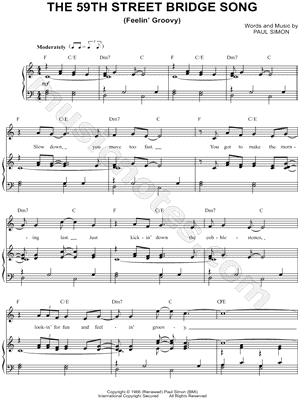 The 59th Street Bridge Song (Feelin' Groovy)