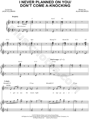 I Never Planned on You / Don't Come a-Knocking