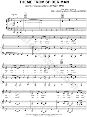 Theme From Spider Man