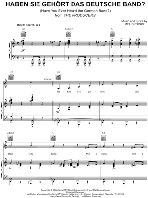 Haben Sie Gehört Das Deutsche Band? (Have You Ever Heard The German Band?)