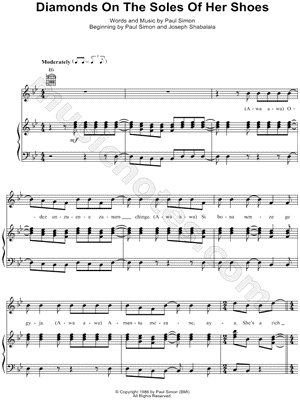 Diamonds on the Soles of Her Shoes