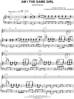 Am I the Same Girl (Soulful Strut)