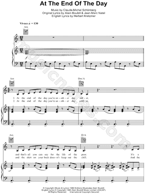 At the End of the Day