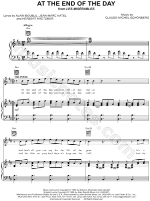 At the End of the Day