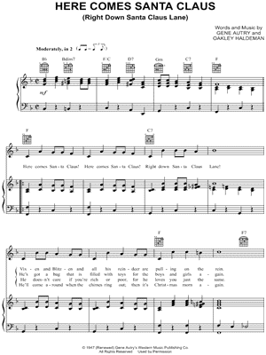 Here Comes Santa Claus