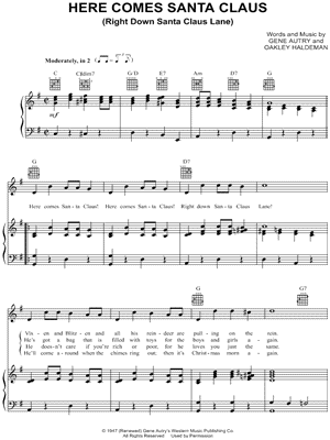 Here Comes Santa Claus