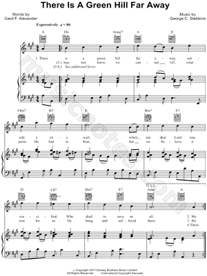 There Is a Green Hill Far Away