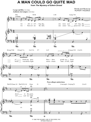 A Man Could Go Quite Mad