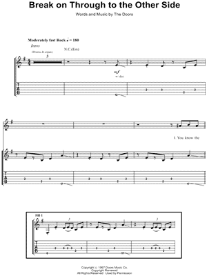 Break on Through To the Other Side