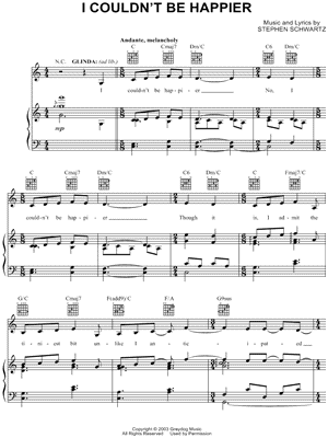 I Couldn't Be Happier