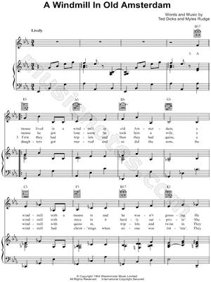 A Windmill In Old Amsterdam