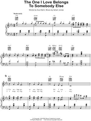 The One I Love Belongs to Somebody Else