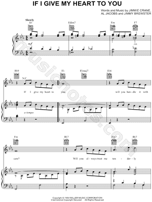 If I Give My Heart To You