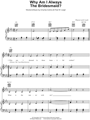 Why Am I Always the Bridesmaid?