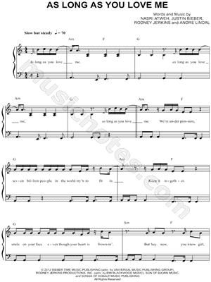 As Long As You Love Me