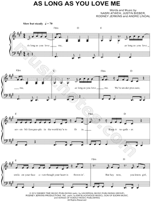 As Long As You Love Me