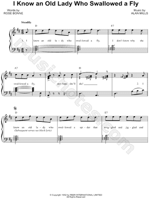 I Know An Old Lady Who Swallowed a Fly