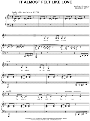 It Almost Felt Like Love