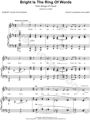 Bright Is the Ring of Words