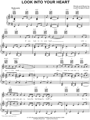 Look Into Your Heart by Jordin Sparks - Sheet Music
