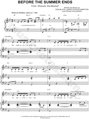 Before the Summer Ends