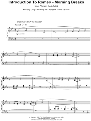 Introduction To Romeo - Morning Breaks